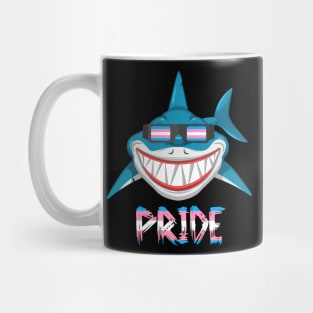 Shark Transgender Flag Lgbt Mug